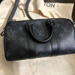Louis Vuitton Black Monogram Bag